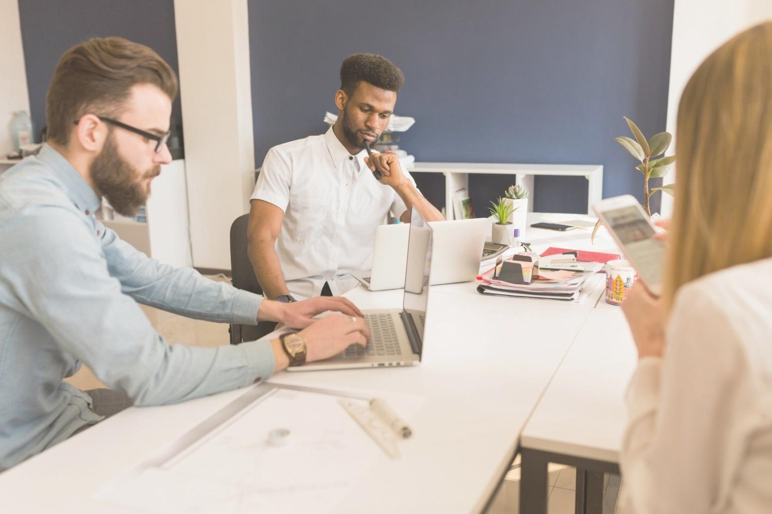 Business meeting with financial planning and investment discussion